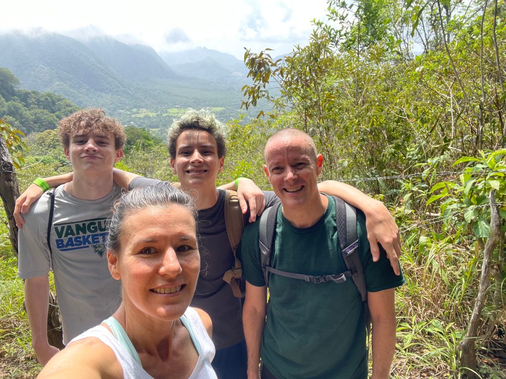 Hiking La India Dormida in Anton Valley Panama stunning view from the top