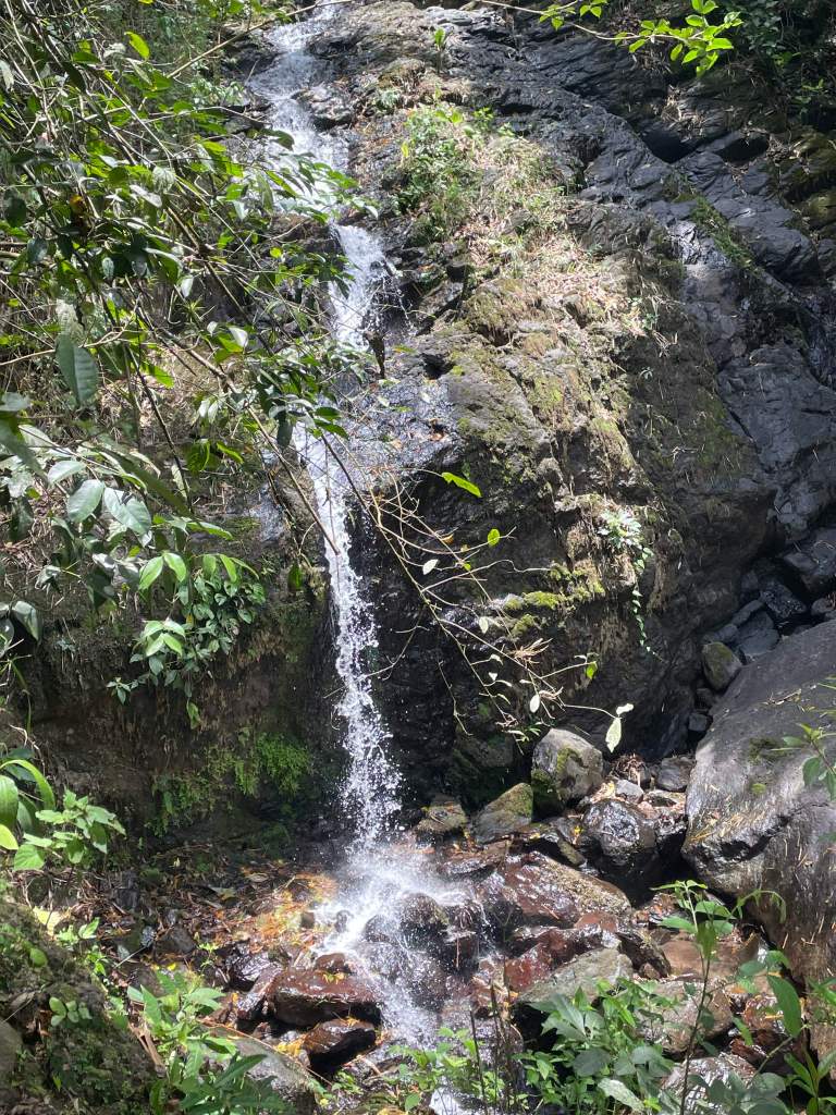 Waterfall at La India Dormida in Anton Valley Panama