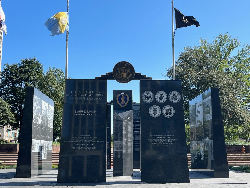 Vietnam and Korean Memorial Philly